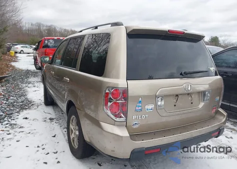 2006 Honda Pilot Ex-L из США, поврежденный, VIN 2HKYF18516H550276